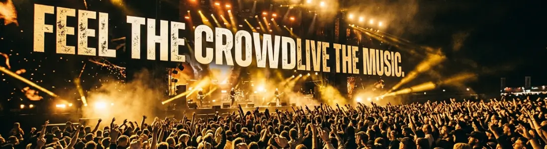 Banner for Live Crowd Wear